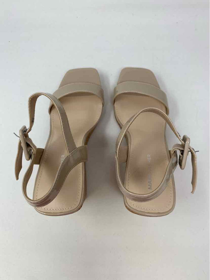 Shoe Size 10 MARC FISHER Tan PATENT Pumps