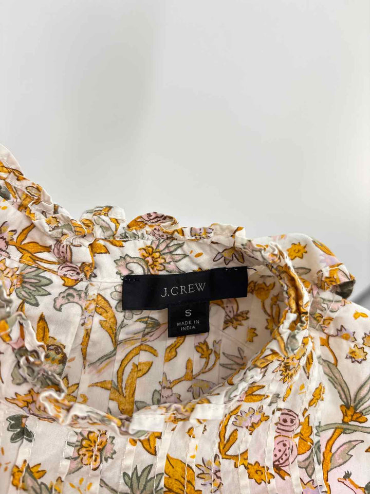 Size S J Crew Multi-Color Shirt