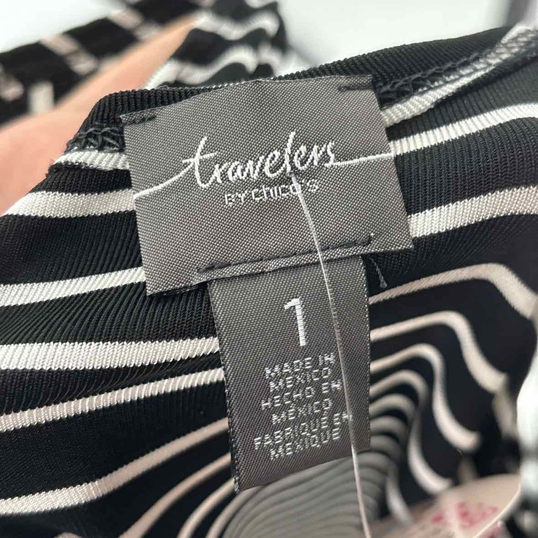 Size M Chico's Black Shirt