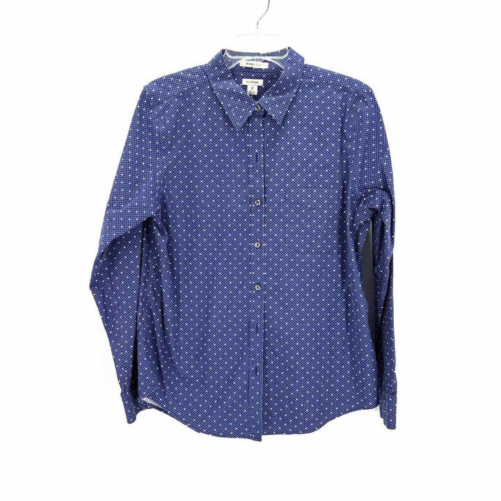 Size M LL BEAN Blue Shirt