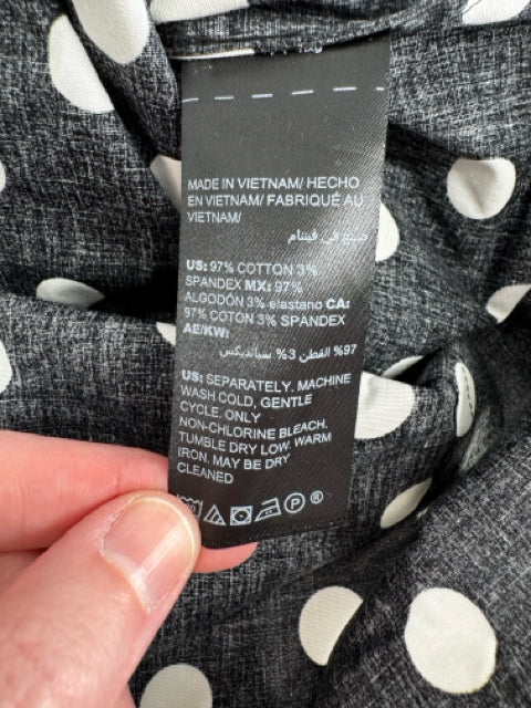 Size M White House Black Market Black Shirt