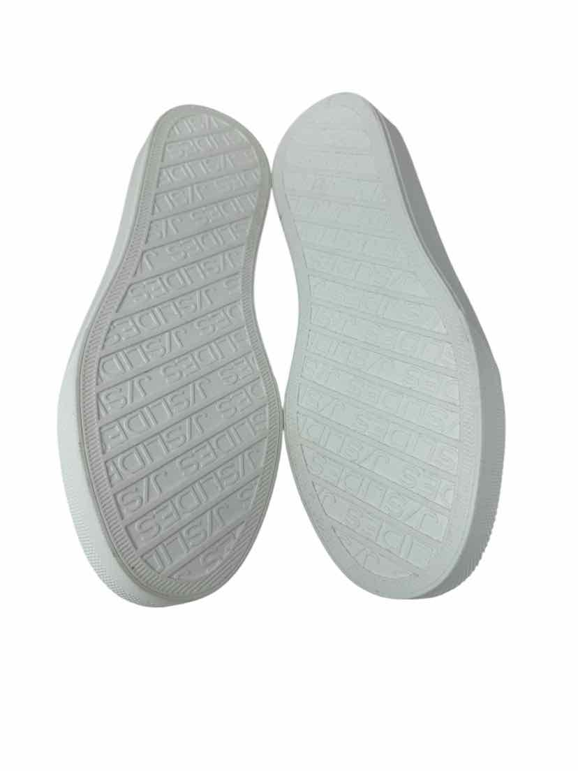 Shoe Size 8 j slides White Loafers
