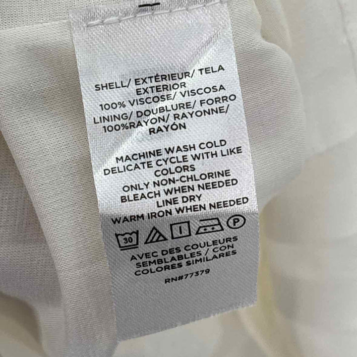 Size XS Ann Taylor White Shirt