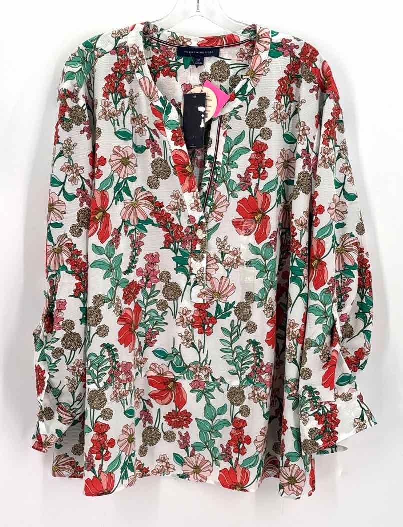Size 3X TOMMY HILFIGER Multi-Color Shirt