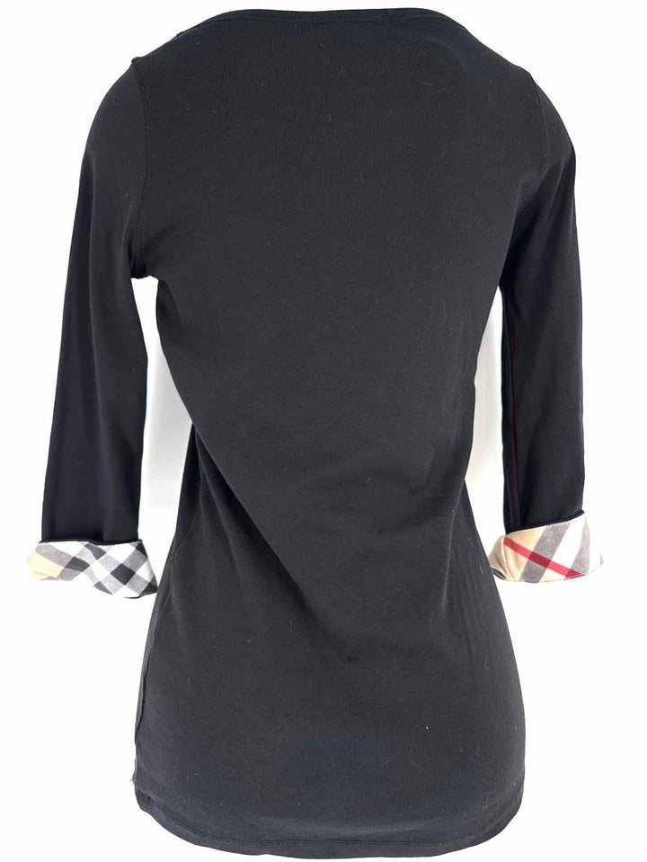 Size M Burberry Black Shirt
