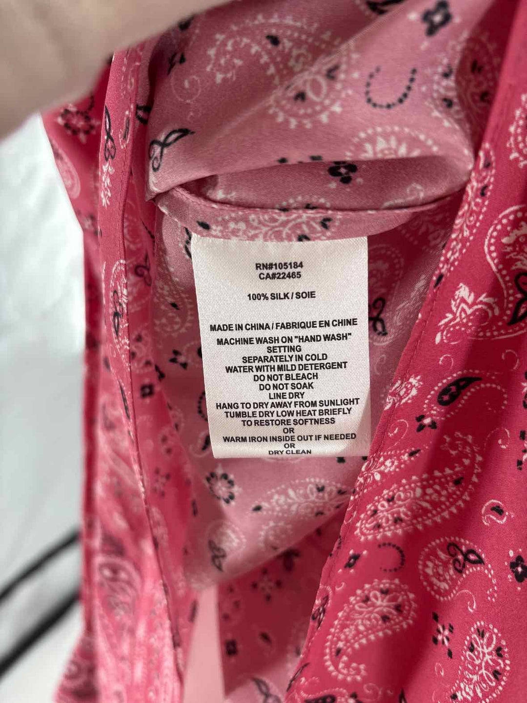 Size M GO SILK Burgundy Luxury - Shirt