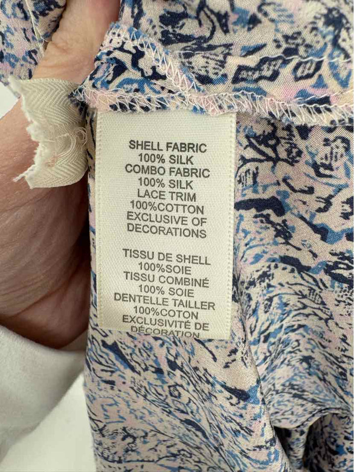 Size 2 REBECCA TAYLOR Multi-Color Shirt