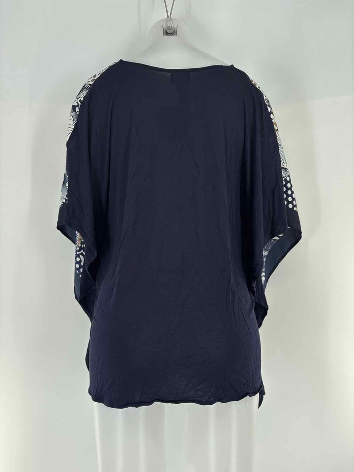 Size S/M Chico's Navy Shirt