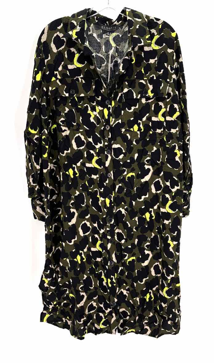 Size 16 ELOQUII Green Dress