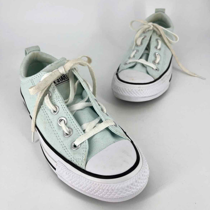 Shoe Size 7 Converse Aqua Canvas Sneakers