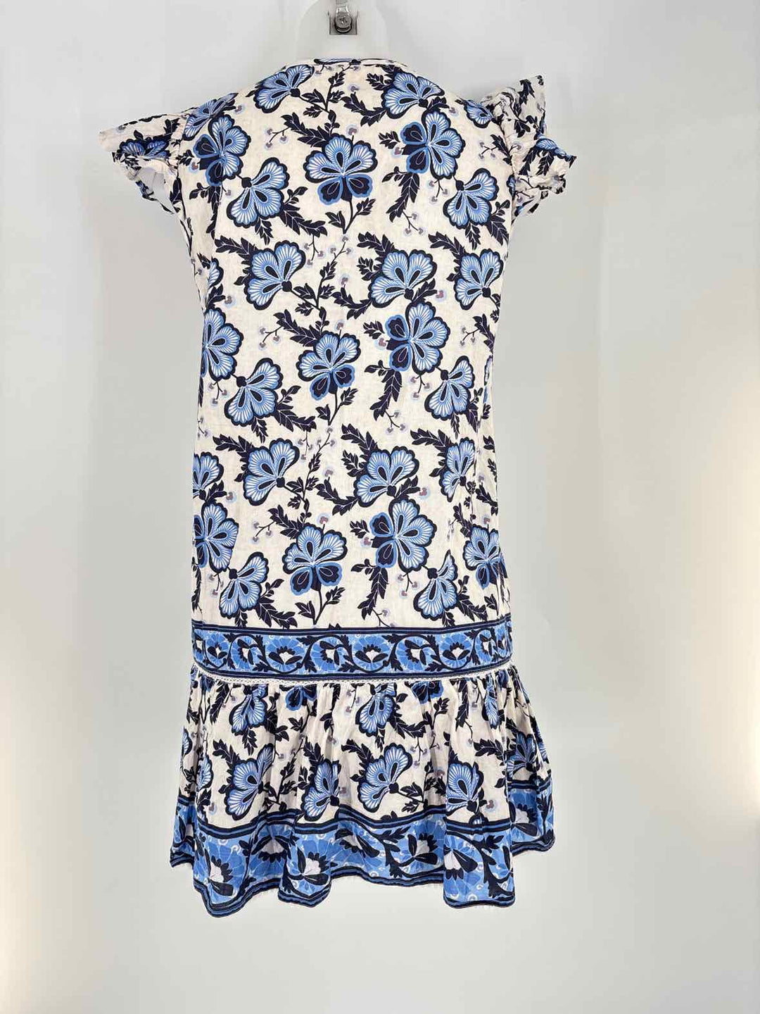Size S Blue Print Dress