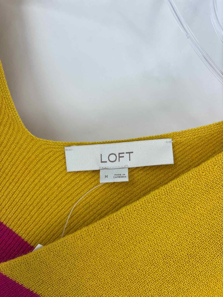 Size M LOFT Multi-Color Sweater