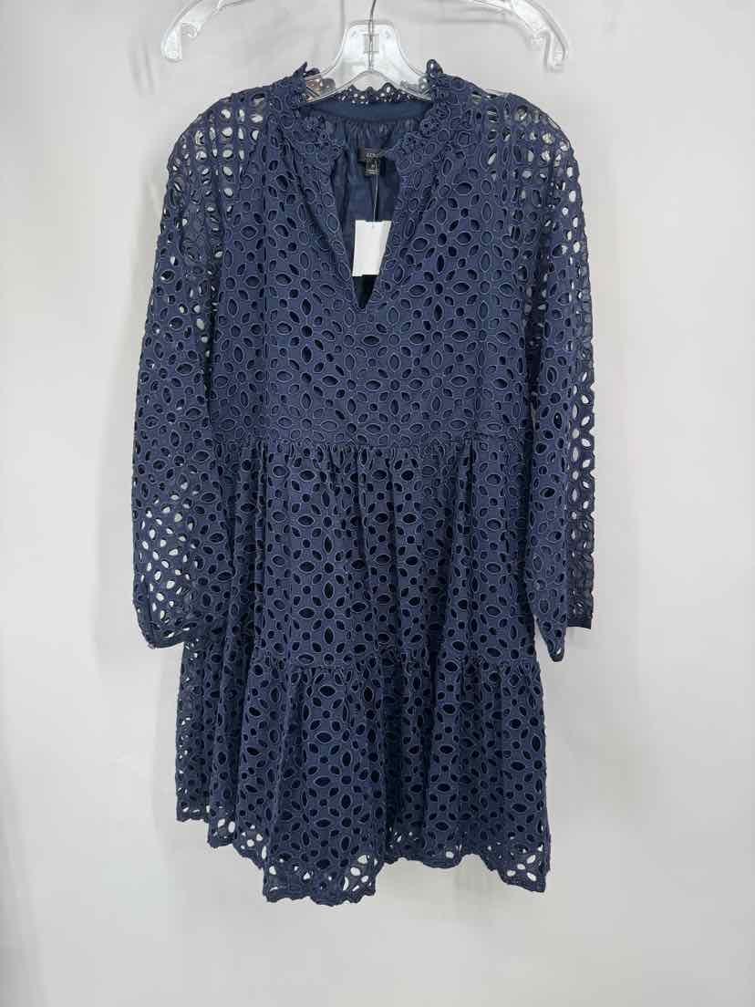 Size M J Crew Navy Dress