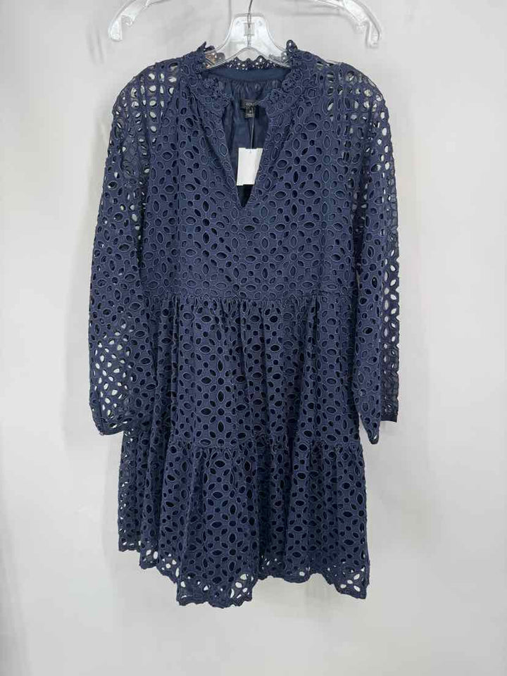 Size M J Crew Navy Dress