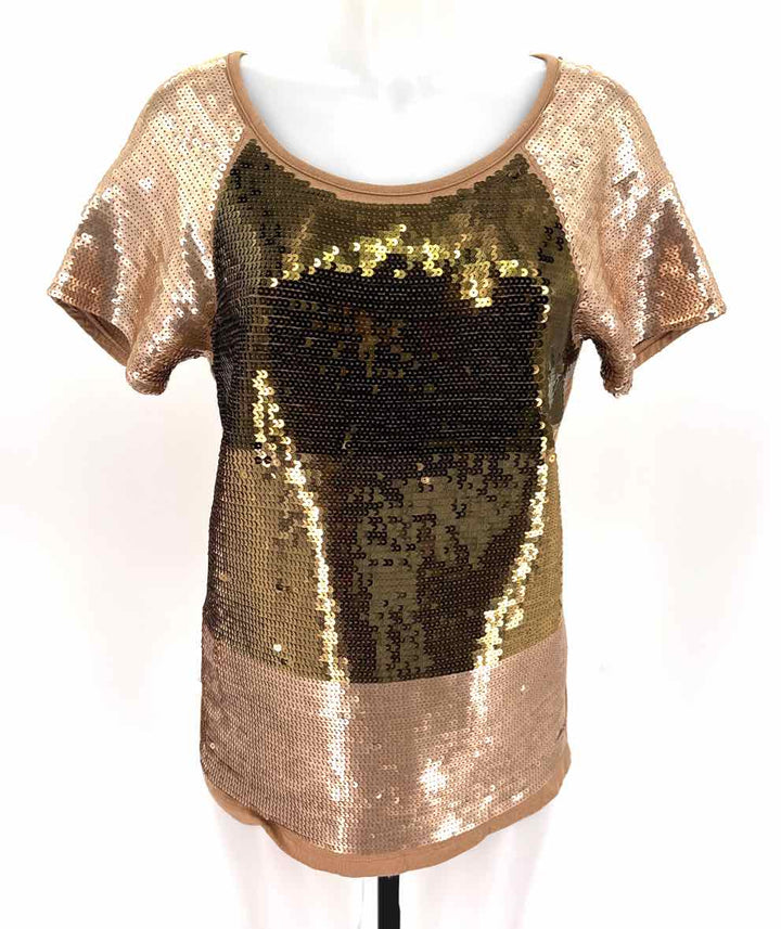 Size M Multi-Color Sequined Shirt