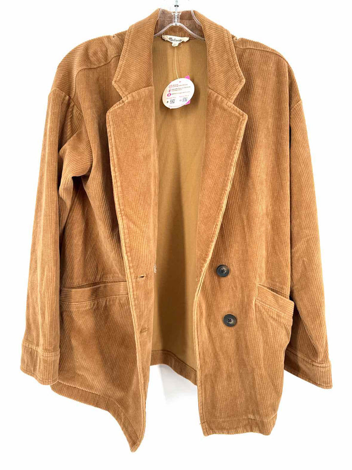 Size M MADEWELL Brown Corduroy Jacket