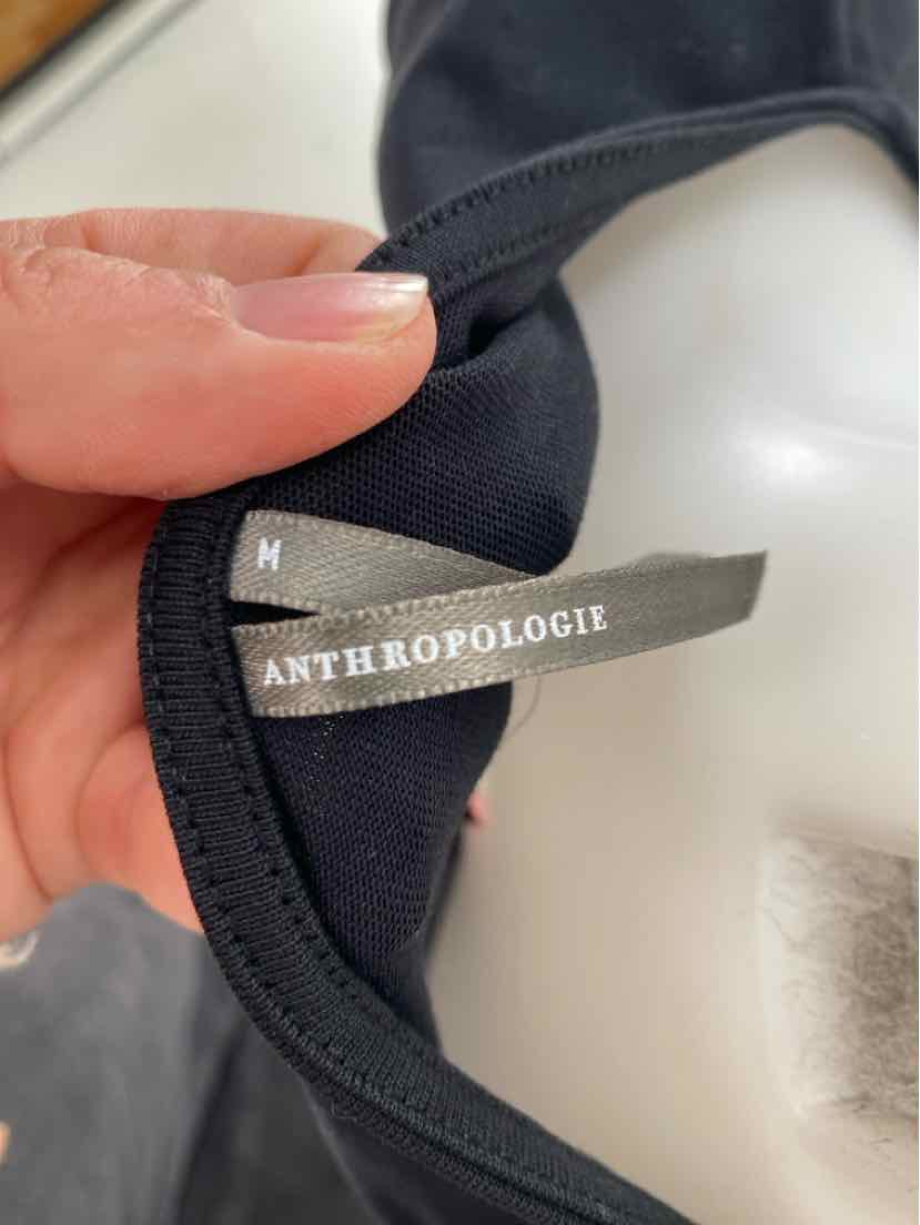 Size S Anthropologie Black Shirt