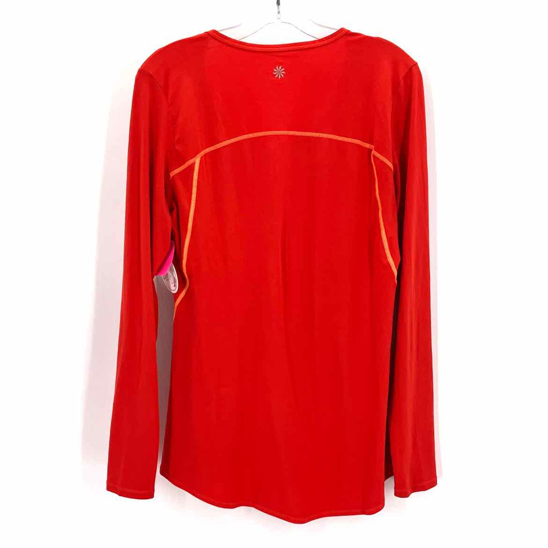 Size M Athleta Orange Shirt