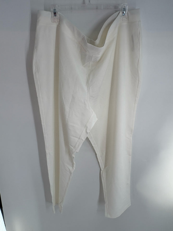 Size 3X Eileen Fisher White Pants