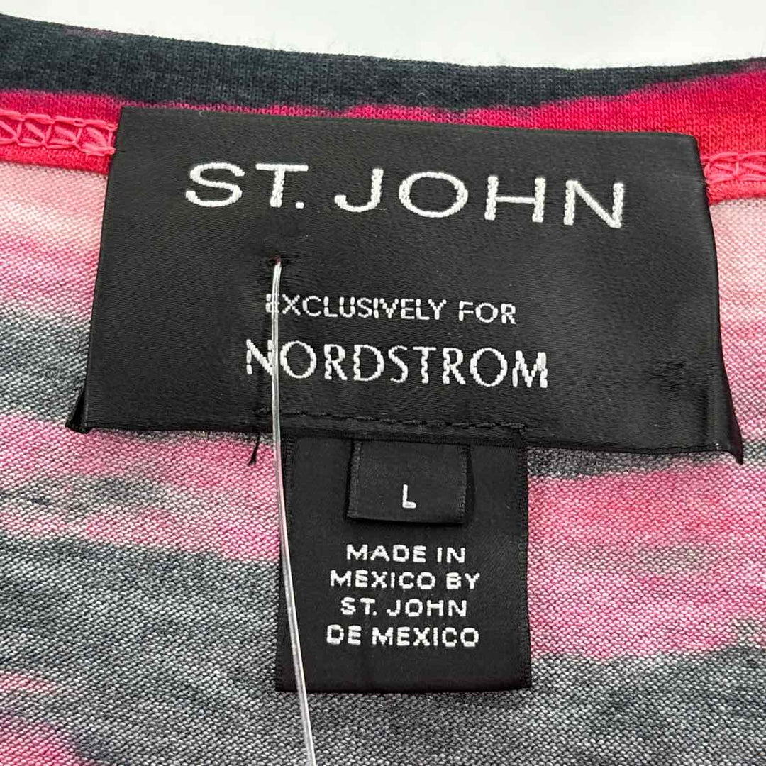 Size L ST JOHN Pink Shirt