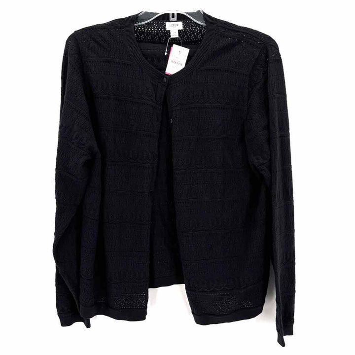 Size 2X J Crew Black Cardigan