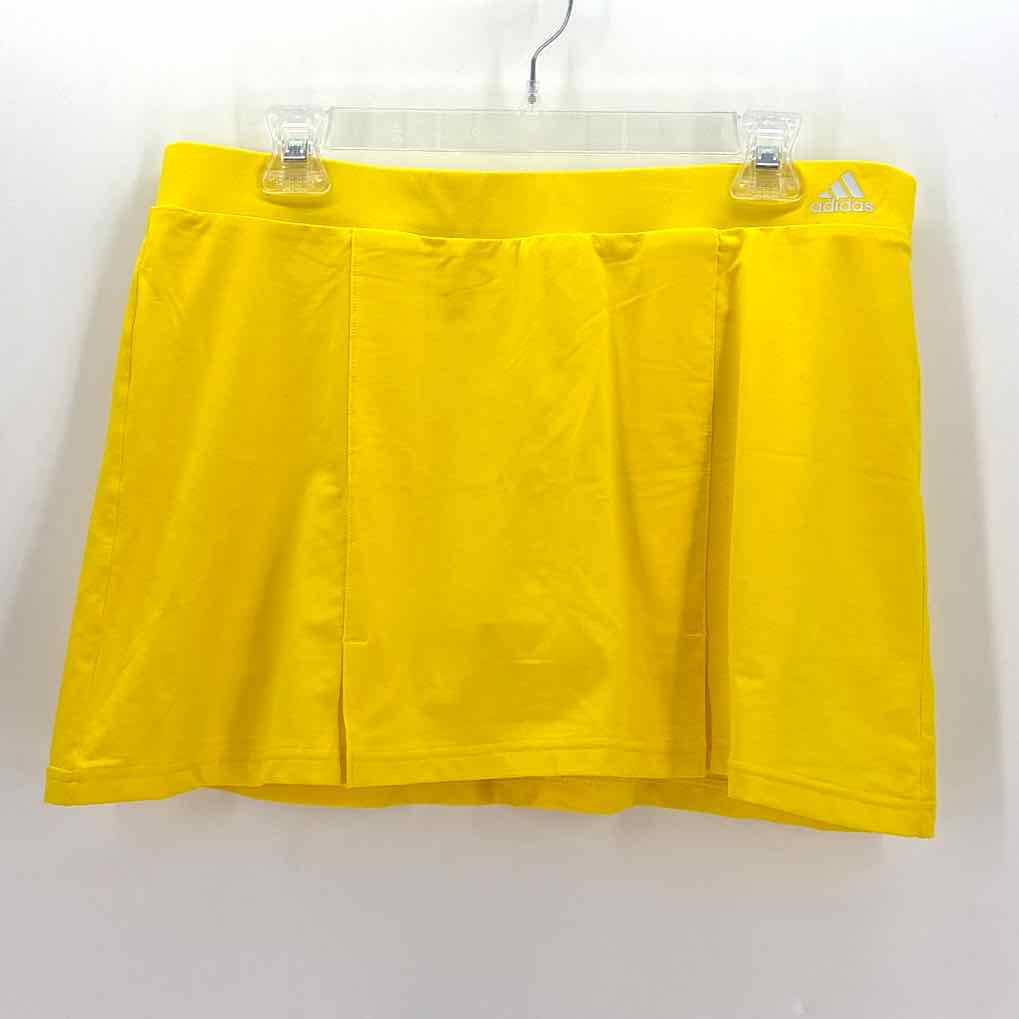 Size L Adidas Yellow Skirt