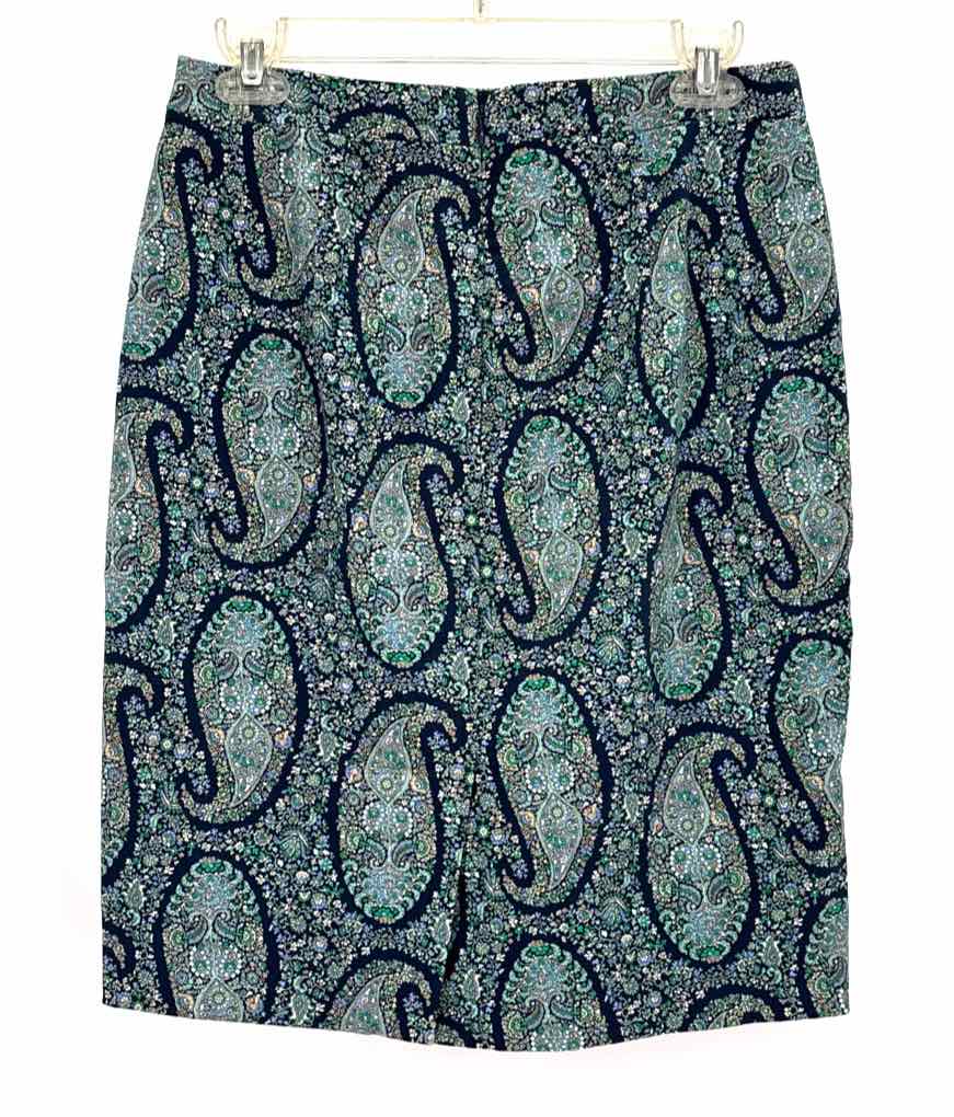 Size 4 J Crew Navy Skirt