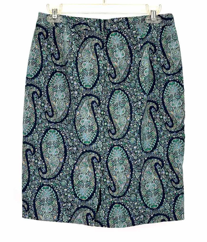 Size 4 J Crew Navy Skirt