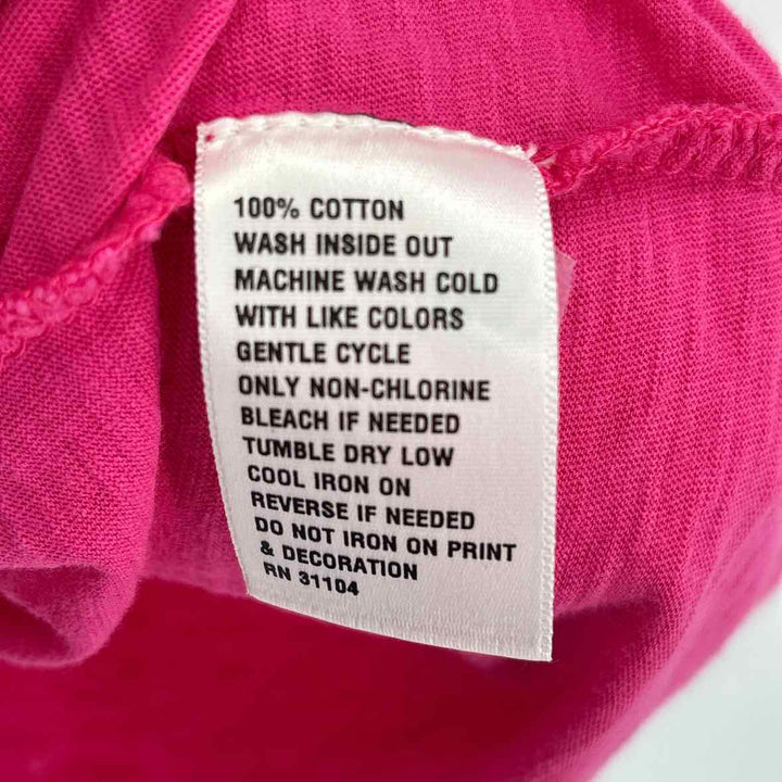 Size XL CROWN & IVY Hot Pink Shirt