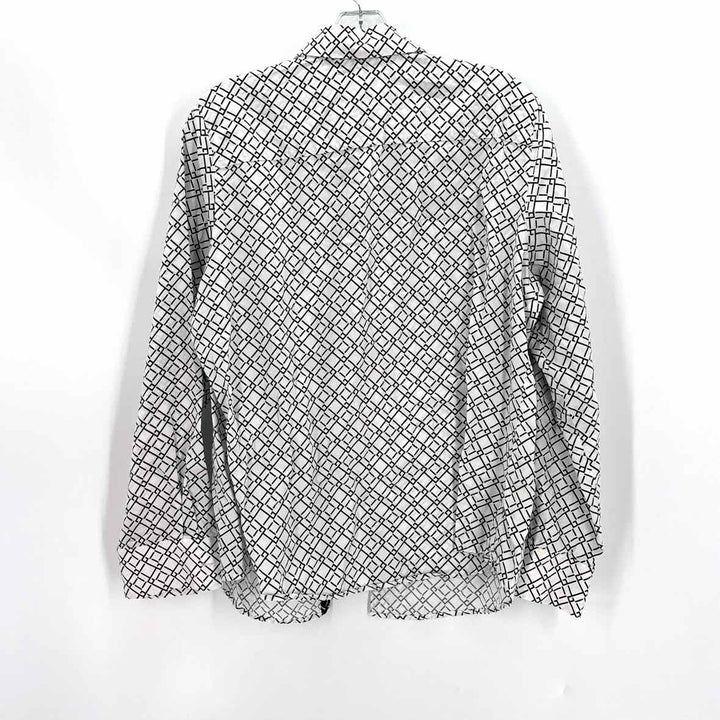 Size 12 FOXCROFT Black/White Shirt