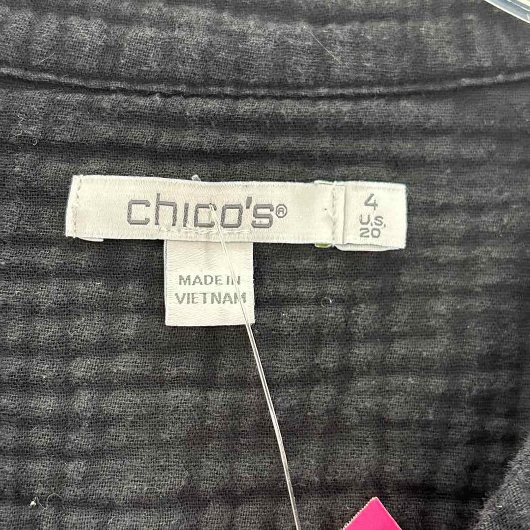 Size 20 Chico's Black Dress