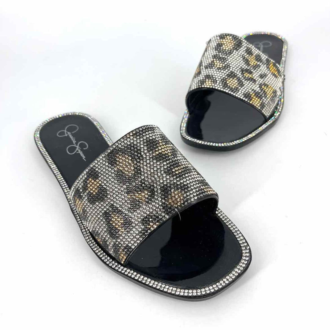 Shoe Size 8 Jessica Simpson Multi-Color Sandals