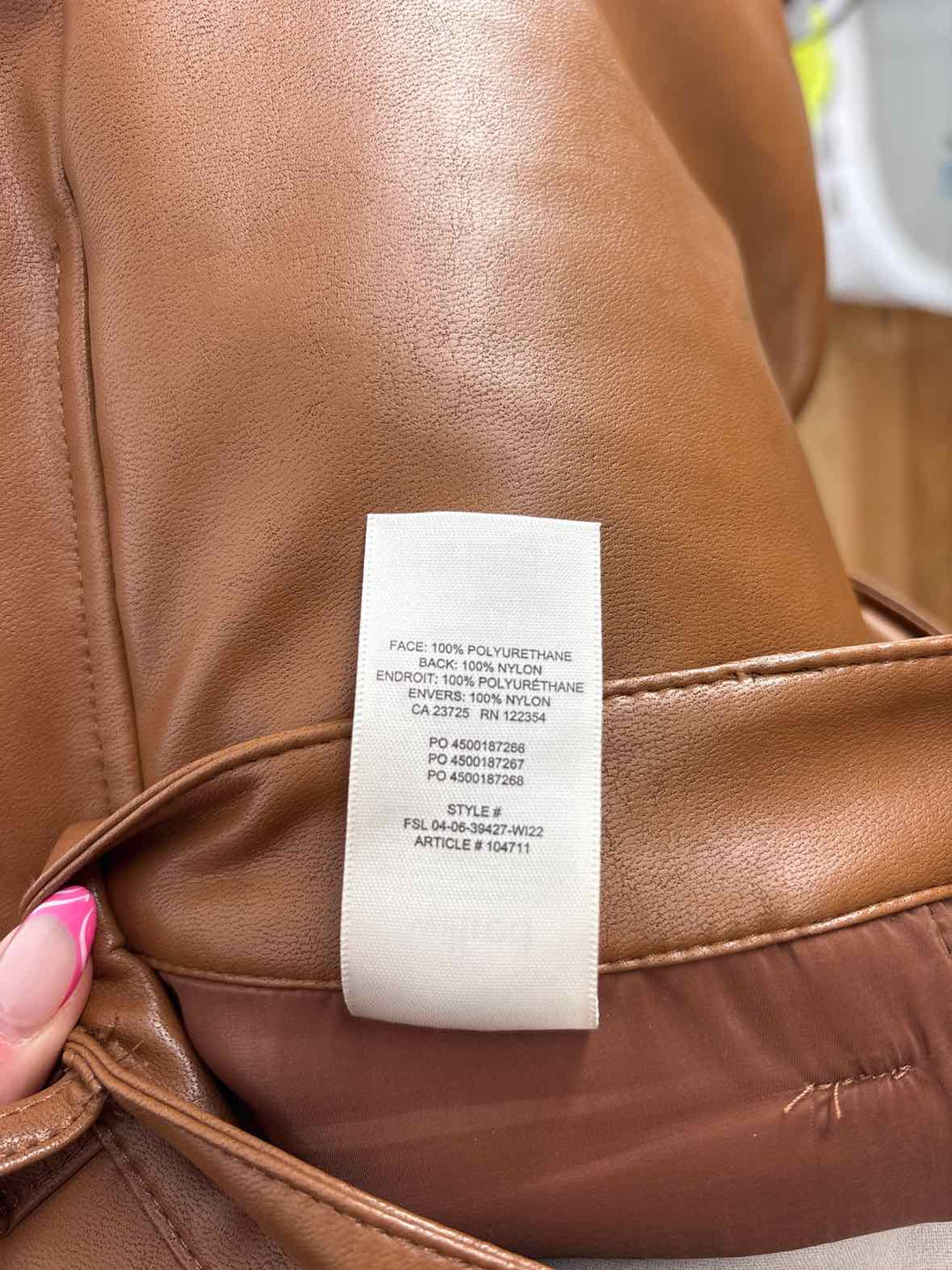 Size 4 WILFRED Brown Pants