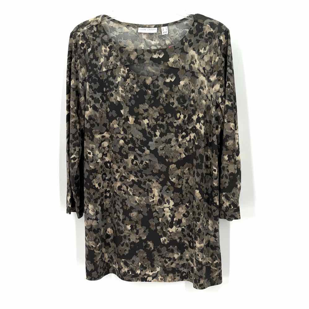 Size M SUSAN GRAVER Multi-Color Shirt