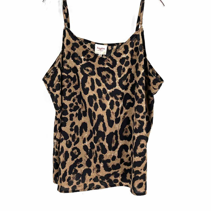 Size 2X Brown Print Shirt