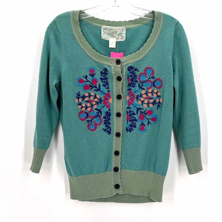 Size M Turquoise Cardigan