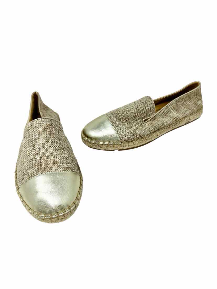 Shoe Size 7 Talbots Gold Leather Flats