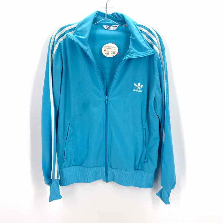 Size XL Adidas Light Blue Jacket