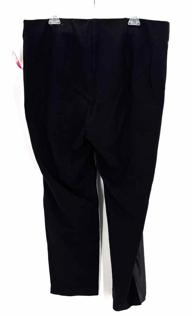 Size XL Chico's Black Faux Leather Pants