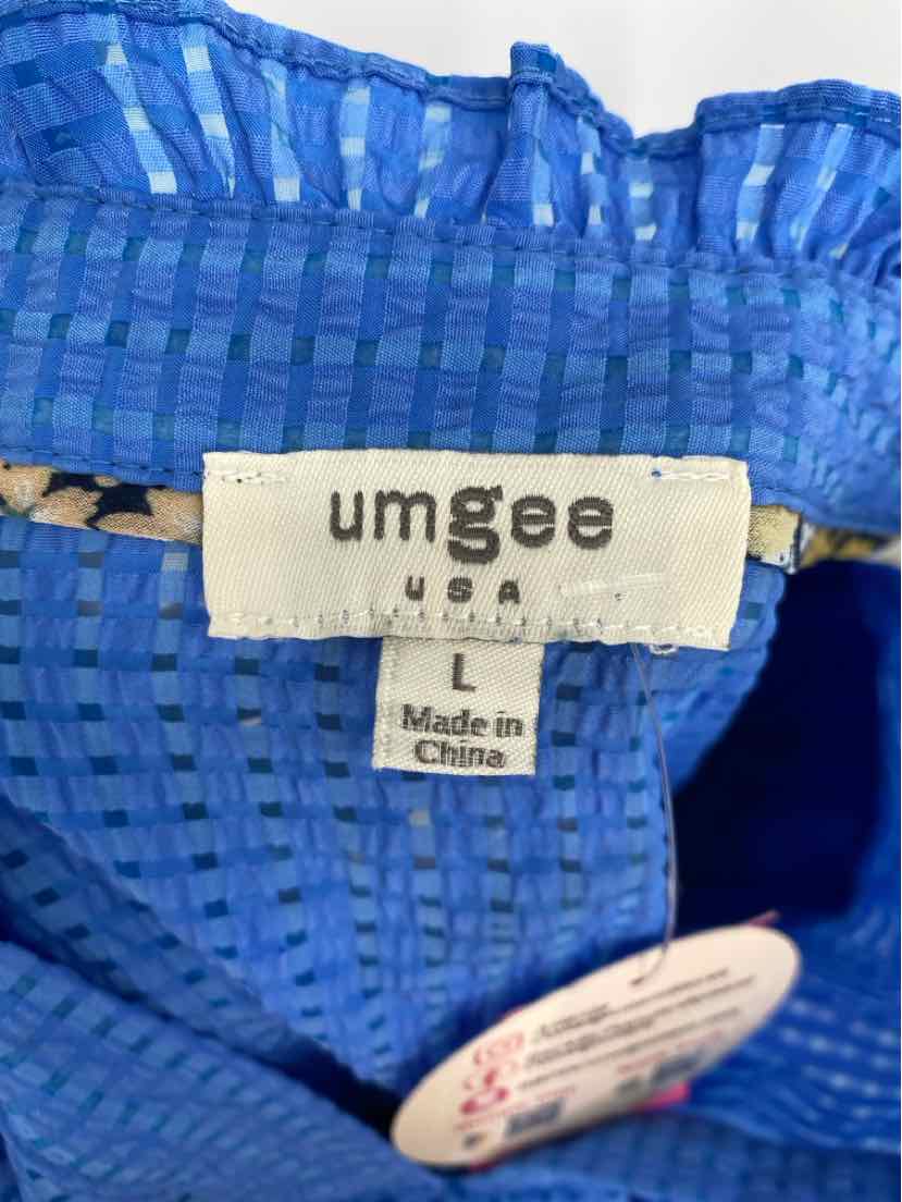 Size L Umgee Blue Shirt