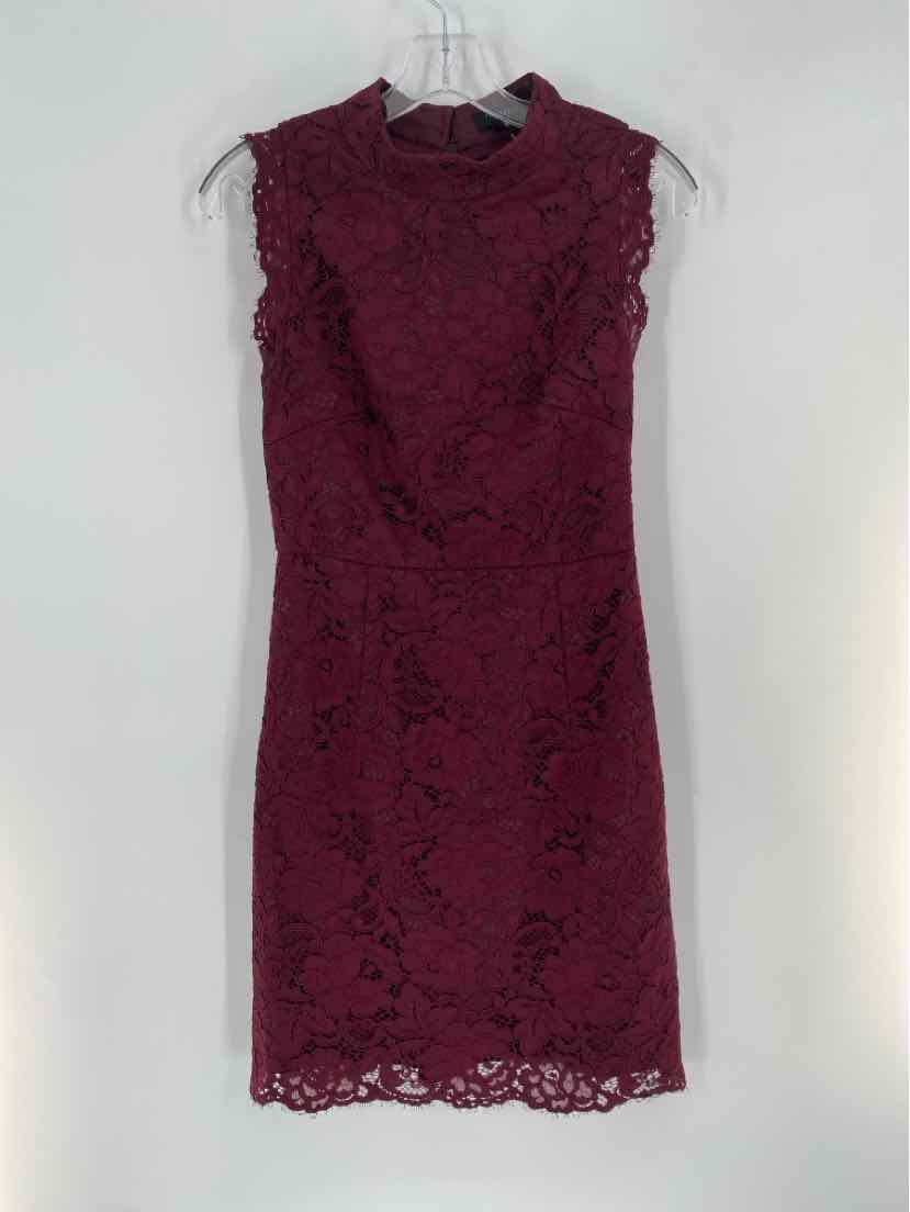 Size 1 TED BAKER Wine Dress