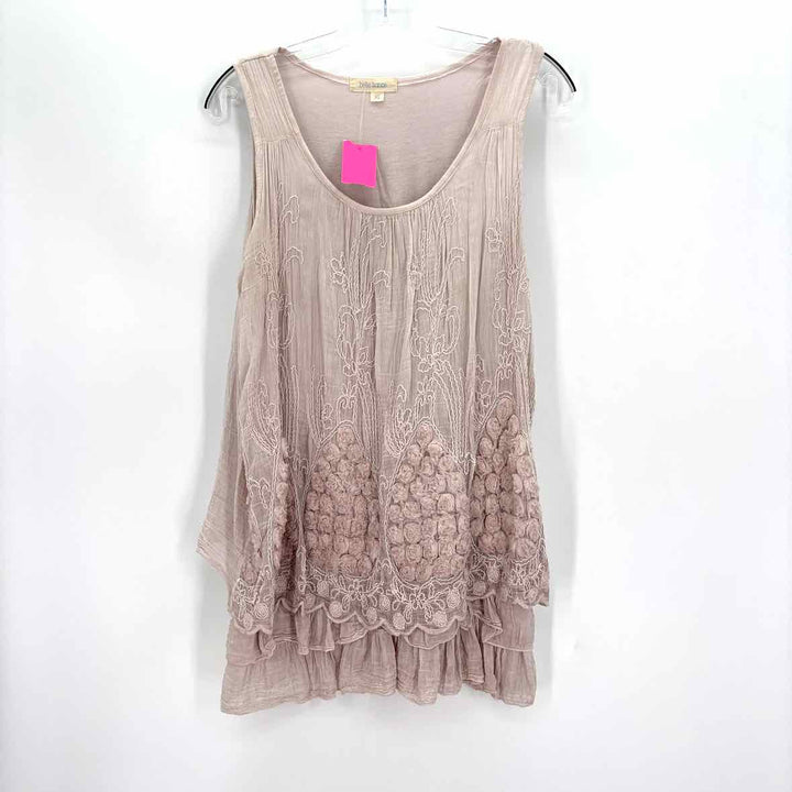 Size XL BELLE FRANCE Pink Shirt