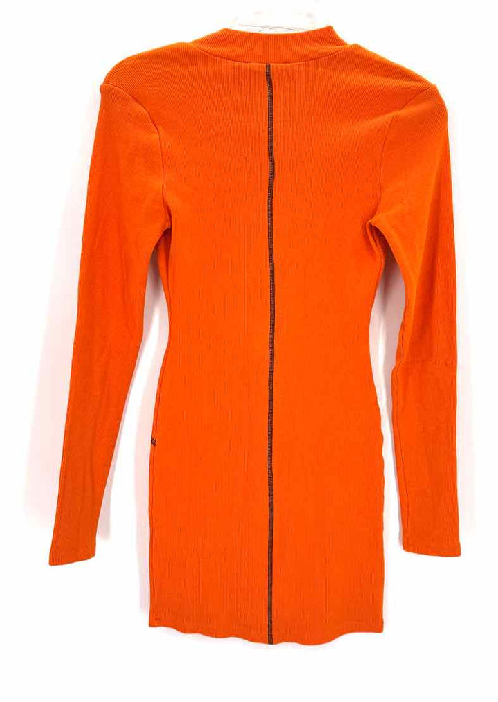 Size L Orange Dress