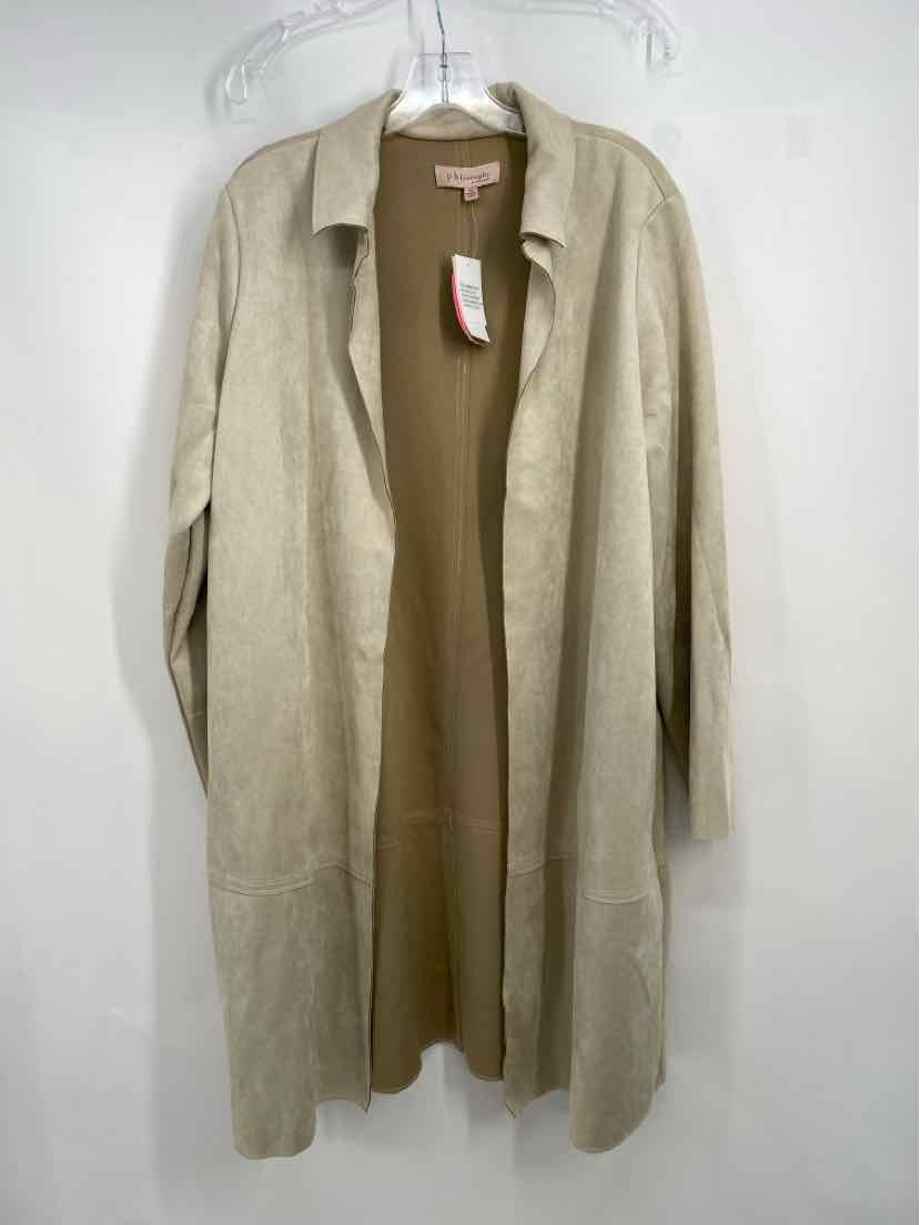 Size XL PHILOSPHY Tan Jacket