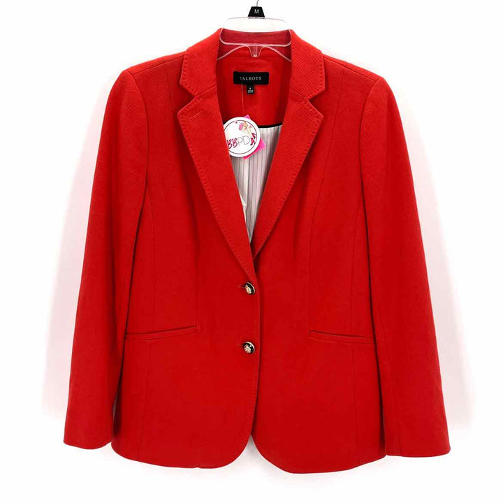 Size 6 Talbots Orange Blazer