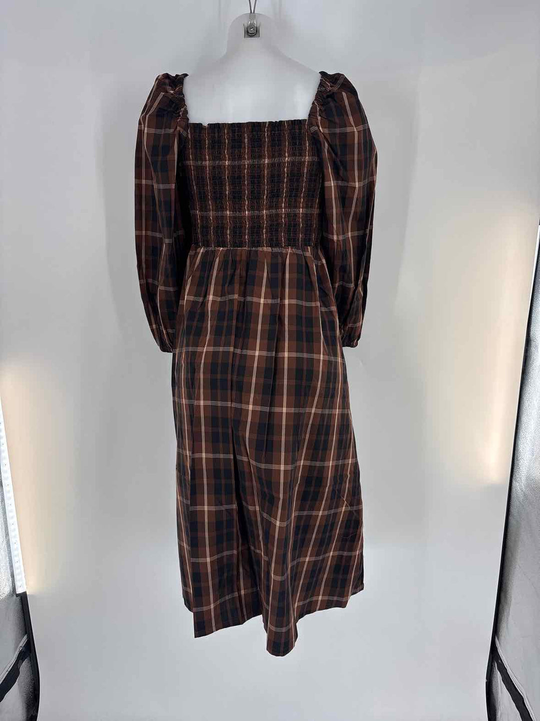 Size L J Crew Brown Dress