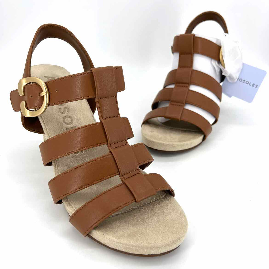 Shoe Size 8.5 AEROSOLES Tan Sandals