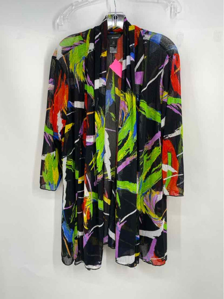 Size 1X ALI MILES Black Shirt