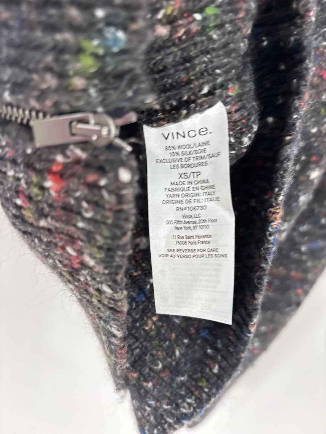 Size XS VINCE Gray Sweater