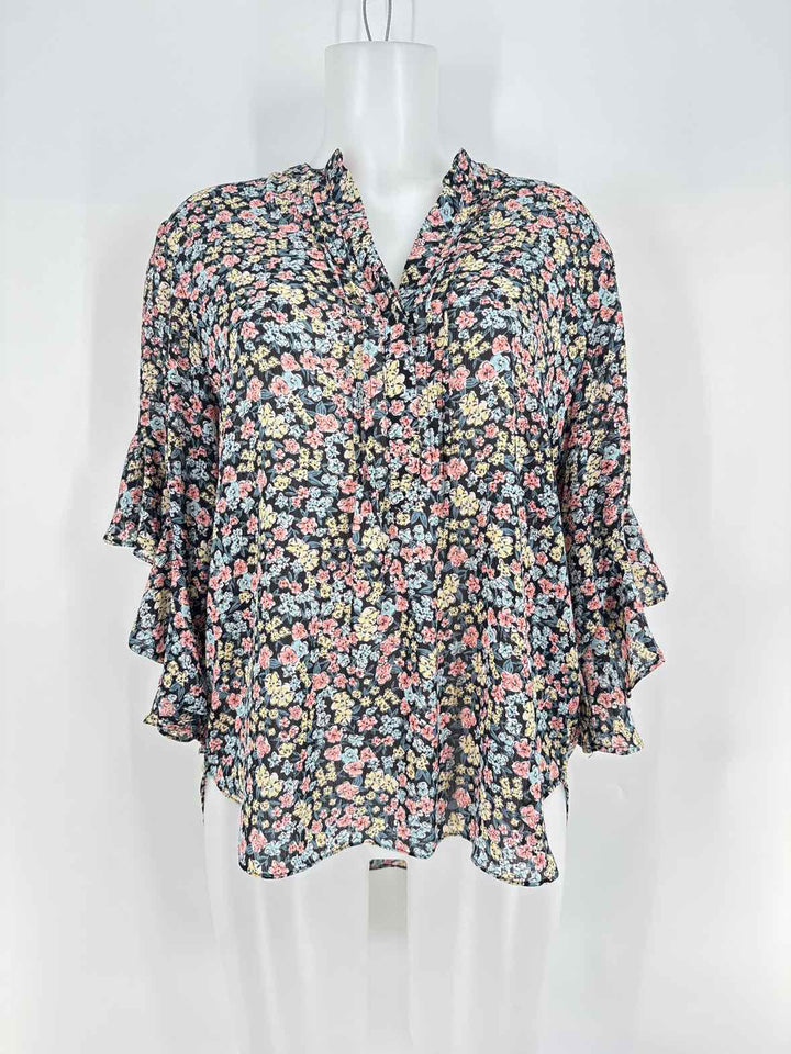 Size M Vince Camuto Multi-Color Shirt